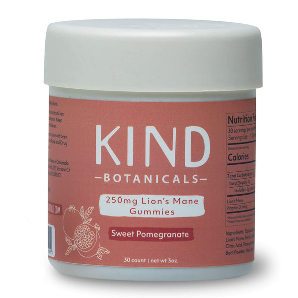 Lion's Mane Gummies | KIND Botanicals - Kind Botanicals